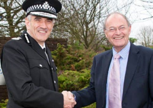 In happier times: Neil Rhodes and Alan Hardwick