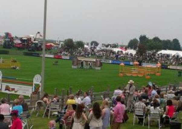 Lincolnshire Show 2013 is underway