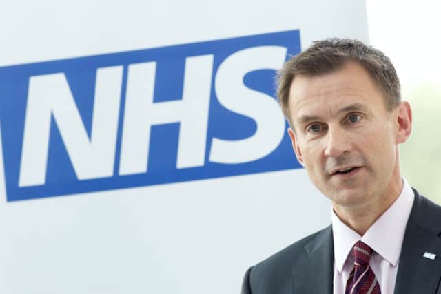 Health Secretary Jeremy Hunt said thousands more patients may have died than would be expected at 14 health trusts