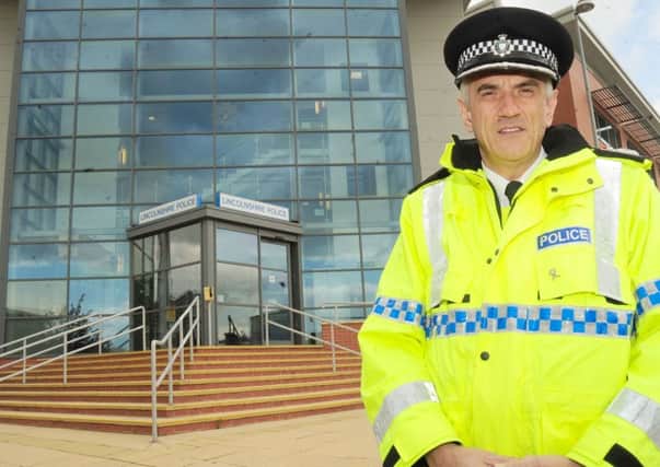 Lincolnshire Police Chief Constable Neil Rhodes.