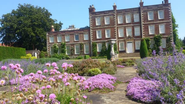 Gunby Hall, pictured, was one of the attractions visited.