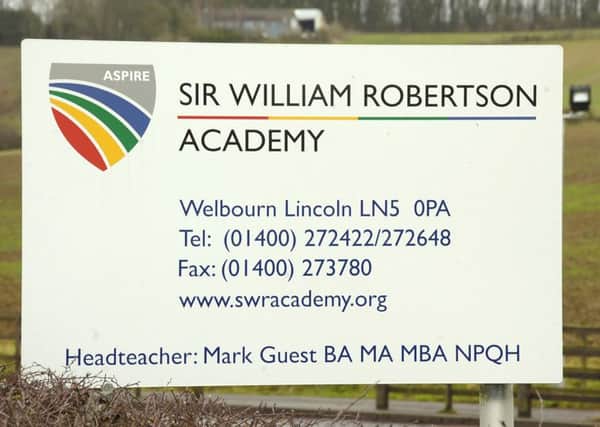 Sir William Robertson Academy, in Welbourn.
