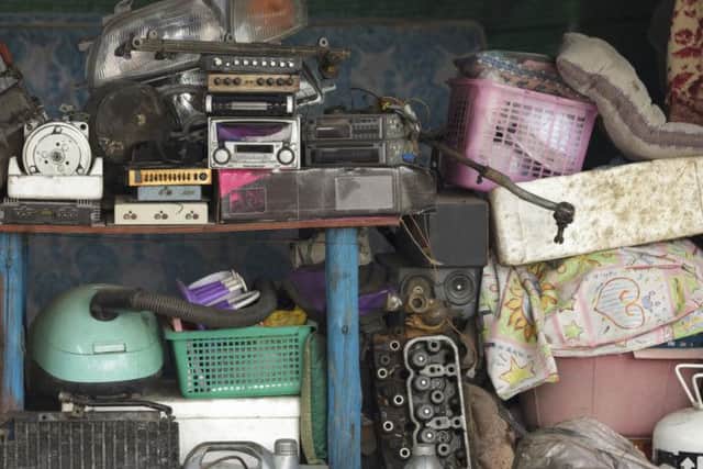 A Generic Photo of an untidy garage. See PA Feature HOMES Homes Column. Picture credit should read: PA Photo/thinkstockphotos. WARNING: This picture must only be used to accompany PA Feature HOMES Homes Column. EMN-141203-124306001