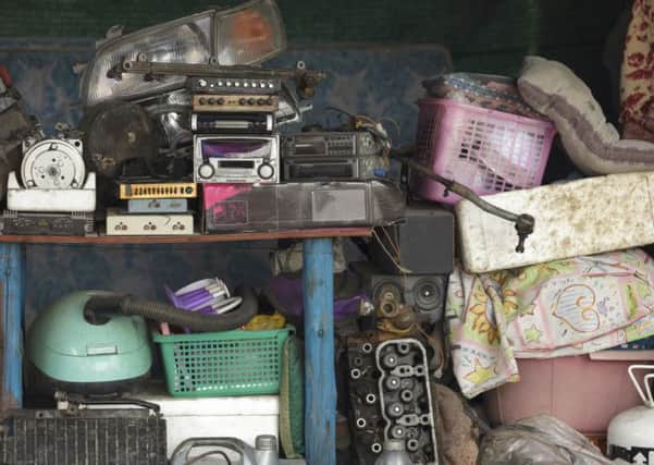 A Generic Photo of an untidy garage. See PA Feature HOMES Homes Column. Picture credit should read: PA Photo/thinkstockphotos. WARNING: This picture must only be used to accompany PA Feature HOMES Homes Column. EMN-141203-124306001