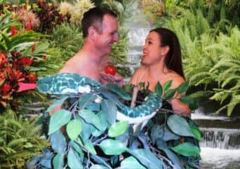 The first ever love story is one of a double bill of plays at Grimsby's Caxton Theatre EMN-140104-072938001