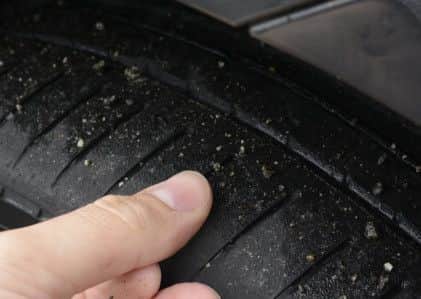 Tread depth safety.