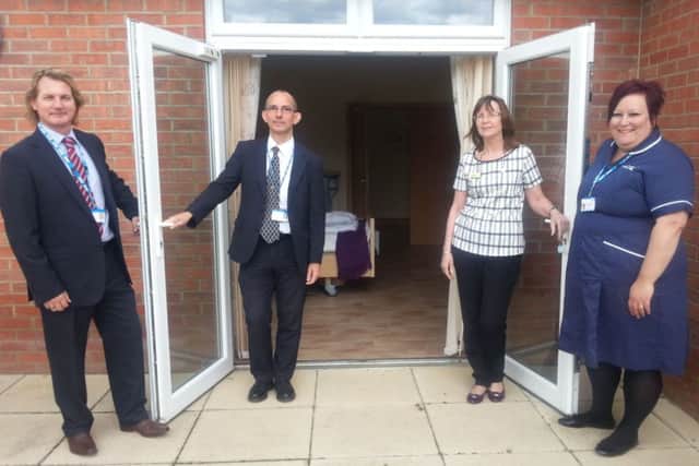 Opening up: Boston's Butterfly Hospice will welcome inpatients after a deal was struck to fund the service