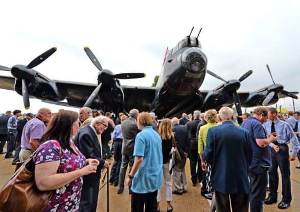 The Canadian Lancaster at RAF Coningsby EMN-140808-163041001