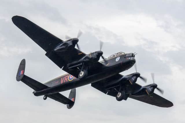 You could be flying in this Lancaster, currently on tour from Canada.