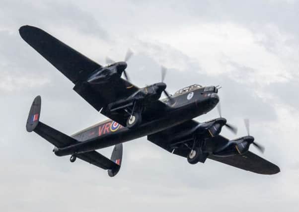 You could be flying in this Lancaster, currently on tour from Canada.