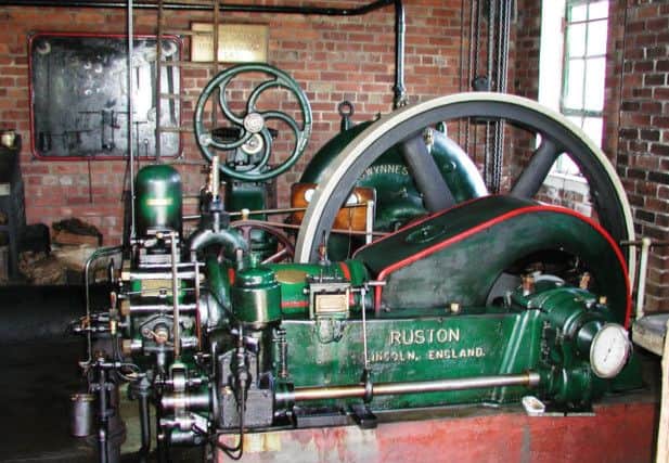 Dogdyke Pumping Stations historic deisel engine from the 1940s.