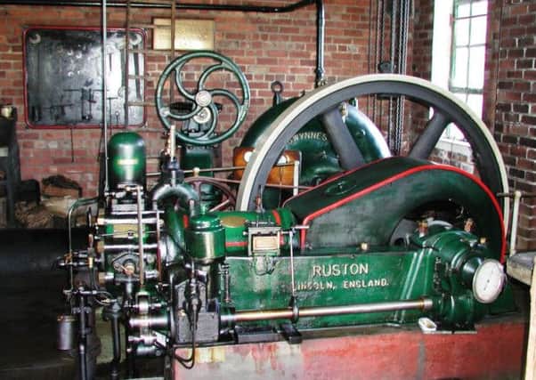 Dogdyke Pumping Stations historic deisel engine from the 1940s.