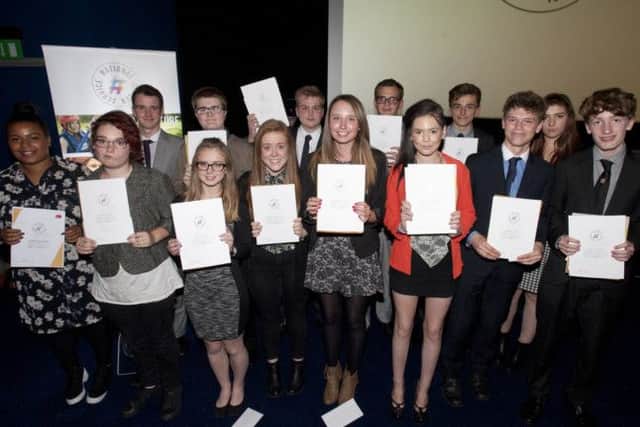 Sleaford teens graduate from the National Citizen Service Programme.