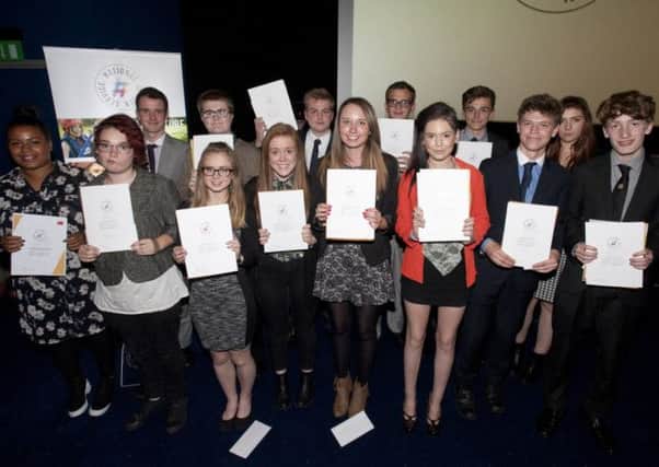 Sleaford teens graduate from the National Citizen Service Programme.
