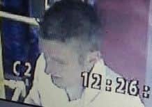 Lincolnshire Police are looking to speak to this man in connection with an ongoing enquiry