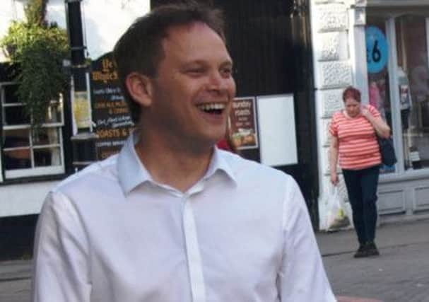 Grant Shapps stopped off for a walk about and chat with our team of journalists