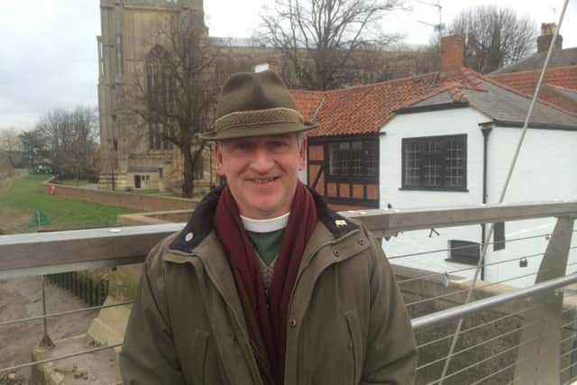 Reverend Robert West, Boston and Skegness candidate for the British National Party.