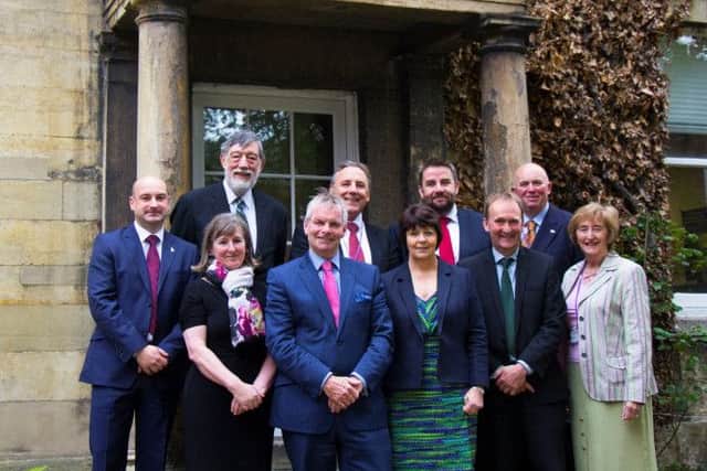 Members of Lincolnshire County Council's new executive EMN-150515-145702001