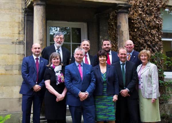 Members of Lincolnshire County Council's new executive EMN-150515-145702001