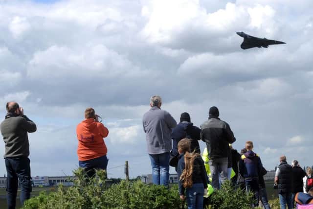 The Vulcan Bomber. Picture by Simon Hulme