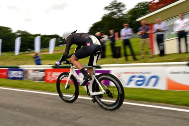 Mens Under 23 Time Trial race at Cadwell Park