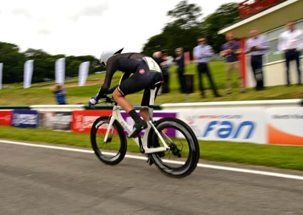 Mens Under 23 Time Trial race at Cadwell Park