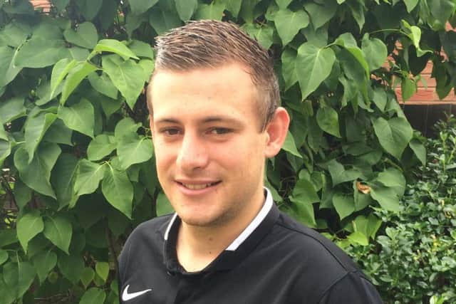 Promising young referee Josh Smith.