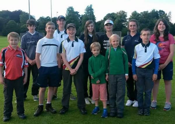 POINTS MADE: Young archers from Silver Spoon Bowmen of Spalding Club shone at this year's Archery GB National Junior Outdoor Championships in Shropshire.  Photo supplied.