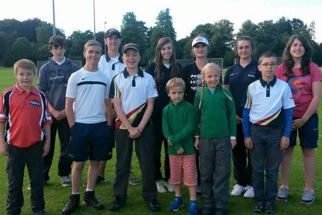 POINTS MADE: Young archers from Silver Spoon Bowmen of Spalding Club shone at this year's Archery GB National Junior Outdoor Championships in Shropshire. Photo supplied.