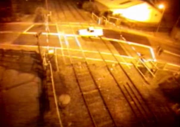 Safety warning as level crossing footage is released