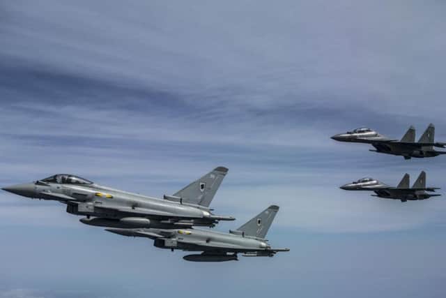 RAF Coningsby is hosting four Su-30MKI Flanker fighters