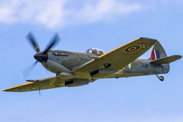 The Battle of Britain Memorial Flight Spitfire LF.XVIe TE311. ENGEMN00120130617134300
