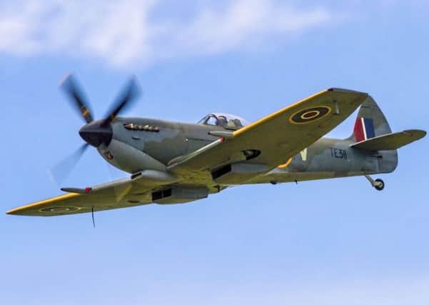 The Battle of Britain Memorial Flight Spitfire LF.XVIe TE311. ENGEMN00120130617134300