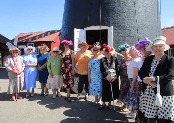 Members of the Mother's Union held a hat competition at Burgh le Marsh