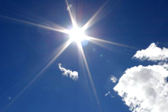 Sun forecast this week PPP-150630-124230001