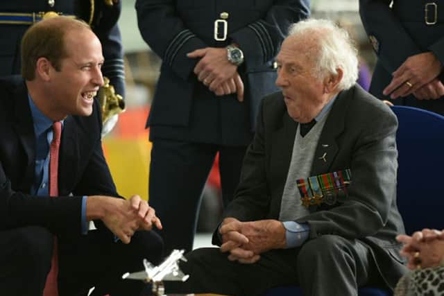 Prince William visits RAF Coningsby. Picture by Anna Draper
