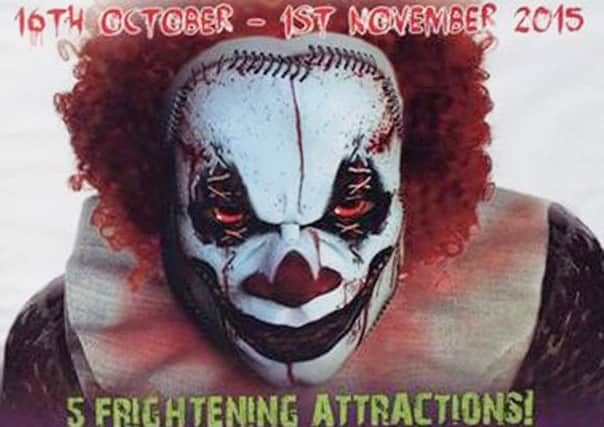 The offending clown poster