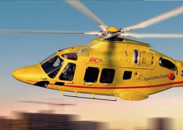 An AW169 - the type of helicopter the Lincs and Notts Air Ambulance expect to be flying from next year.