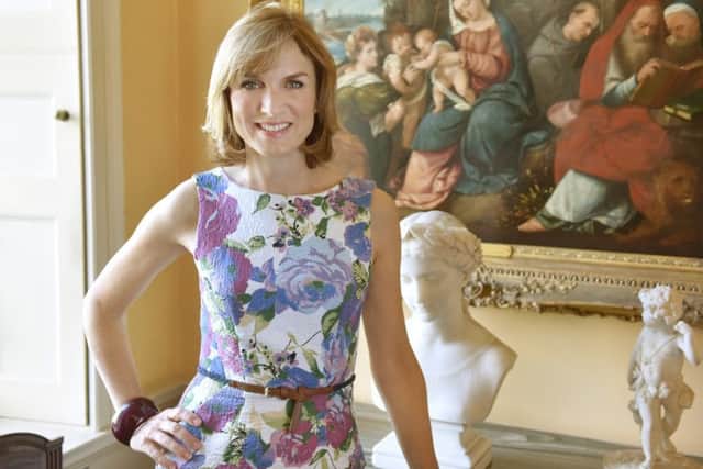 Fiona Bruce. EMN-150411-124234001
