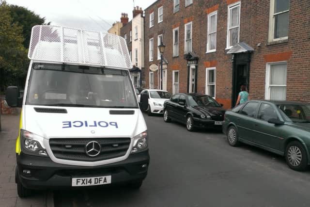 A police operation which reportedly involved armed officers took place in Witham Place, Boston, on Saturday.