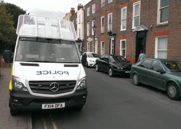 A police operation which reportedly involved armed officers took place in Witham Place, Boston, on Saturday.