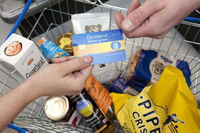 Lincolnshire Co-operative food store. ANL-151126-153740001