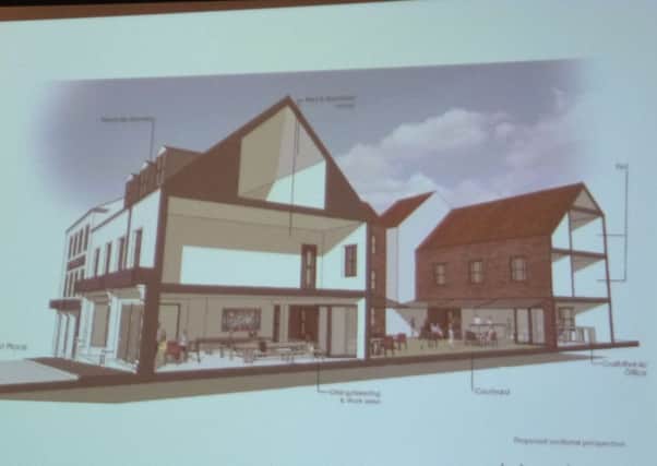 The proposed design for the former Caistor Co-op EMN-150712-091346001