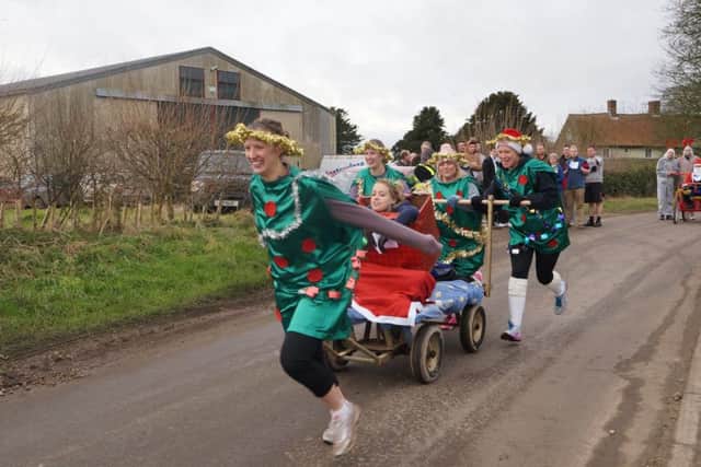 Best dressed sleigh title went to Chambos Xmas Trees at last year's event EMN-151112-173631001