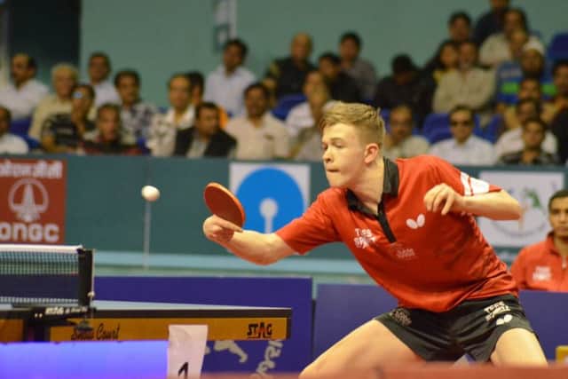 Tom Jarvis in action.