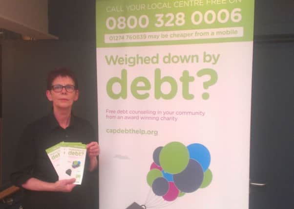 Gail Dunn at the Storehouse in Skegness will he happy to help anyone with debt problems. ANL-160701-161328001