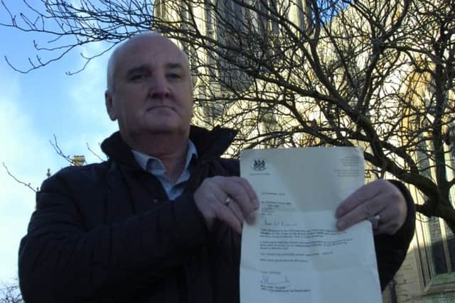 Stephen Knox who has been awarded an MBE.