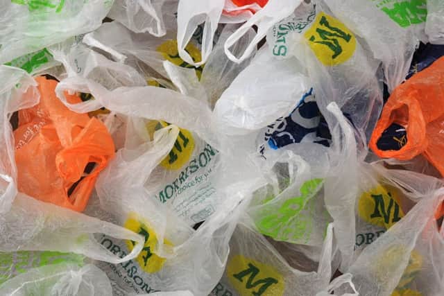 Carrier bags from UK supermarkets and shops PPP-151230-111411001