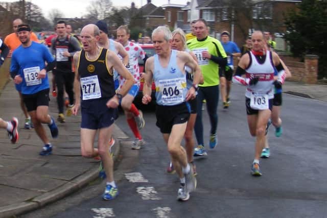 Kev Harrison (406) took the second veterans 60 prize at Cleethorpes on New Year's Day EMN-160701-100014002