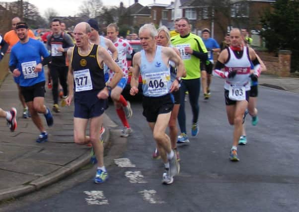 Kev Harrison (406) took the second veterans 60 prize at Cleethorpes on New Year's Day EMN-160701-100014002